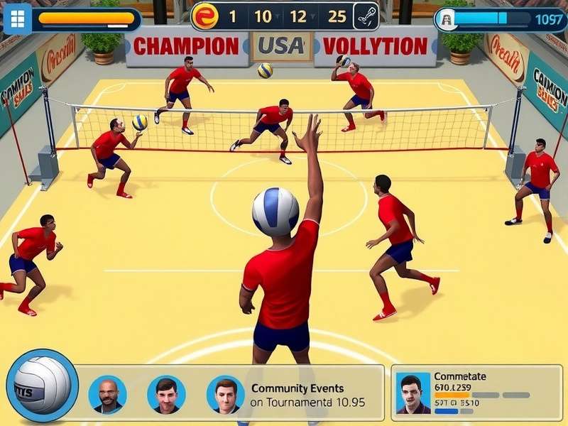 Champion Volley Crushers community event and tournament highlights